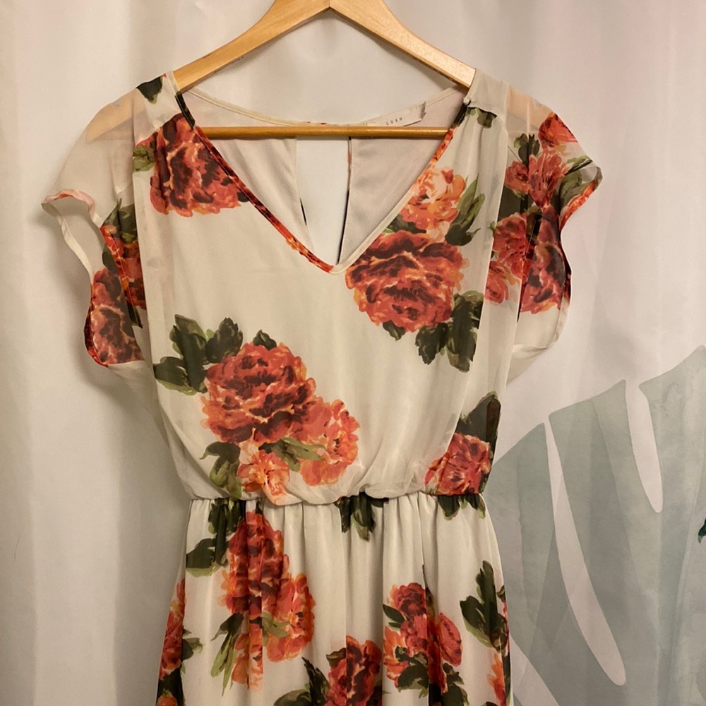 Lush Floral Dress